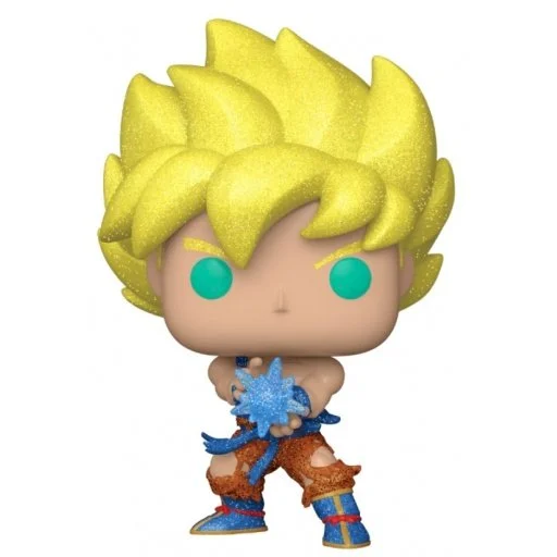 Figurka Funko POP Dragon Ball Z: Super Saiyan Goku with Kamehameha 948 Diamond Exc Uszkodzony box