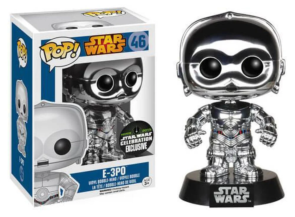 Funko POP! Star Wars Chrome E-3PO Silver 46 *Na zamówienie