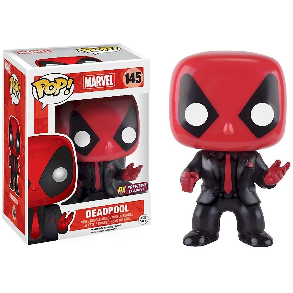 Figurka Funko POP Marvel Deadpool in Suit and Tie #145 Px Exclusive