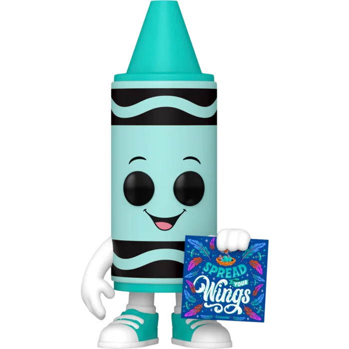 Figurka Funko POP! Crayola - Spread Your Wings Teal Crayon #215 – zdjęcie 3