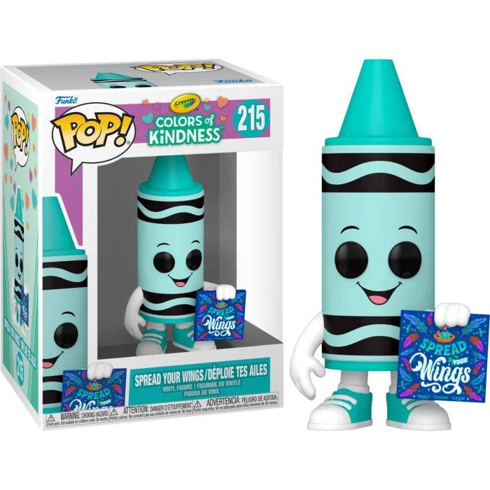 Figurka Funko POP! Crayola - Spread Your Wings Teal Crayon #215