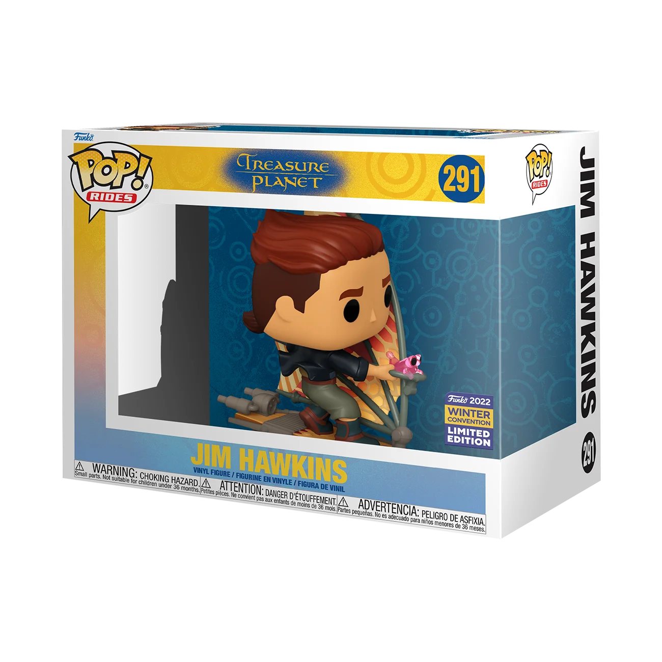 Funko POP Treasure Planet: Jim Hawkins with Solar Surfer 291 (Winter Convention 2022)