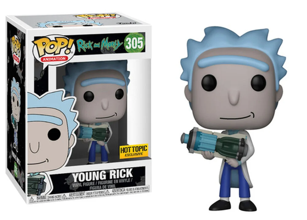 Funko POP! Rick and Morty R&M POP - S2: Young Rick w/ Blue Pants 306 (Exclusive) *Na zamówienie