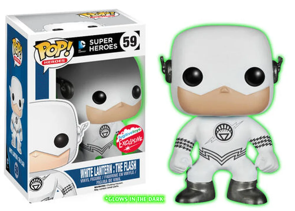 Funko POP! DC Comics White Lantern Flash - Glow 59 (Glow) *Na zamówienie