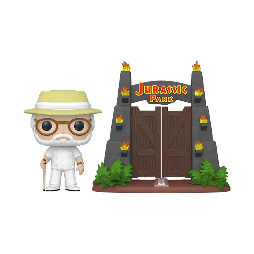 Figurka Funko POP Jurassic Park: John Hammond with Park Gates Special Edition 30 – zdjęcie 2