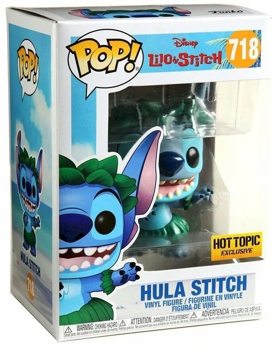 Figurka Funko POP! Lilo & Stitch Hula Stitch Hot Topic Exclusvie #718 *Na zamówienie – zdjęcie 2
