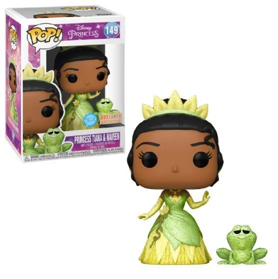 Figurka Funko POP! Disney Princess Princess Tiana & Naveen [Glitter] (Boxlunch) #149 *Na zamówienie