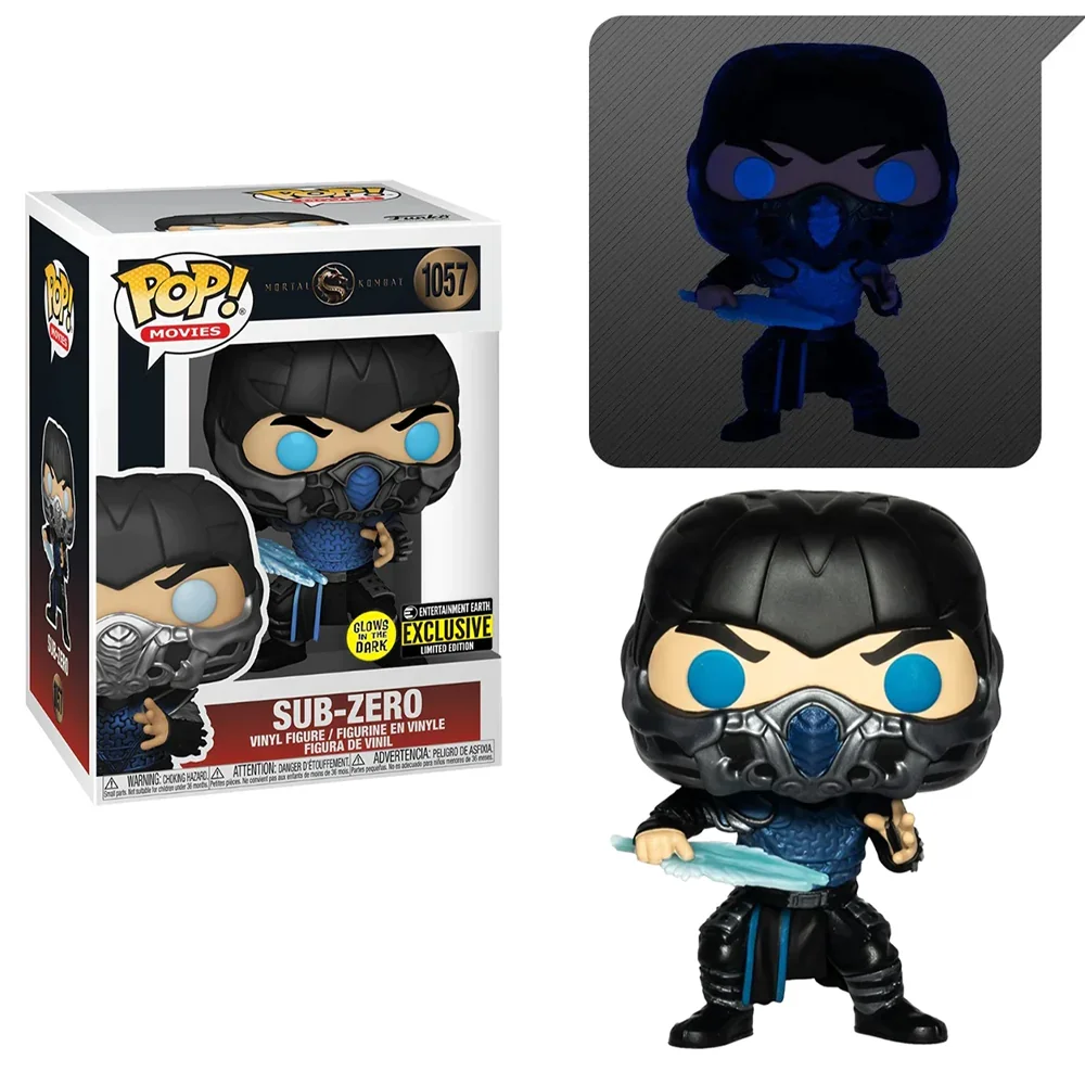 Figurka Funko POP Mortal Kombat: Sub-Zero 1057 Edition Glow EE Exclusive *Na zamówienie
