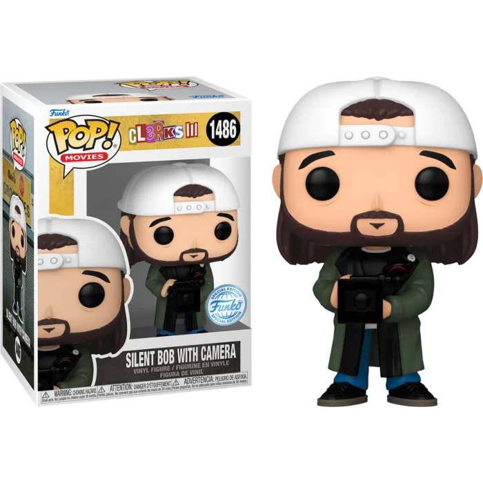 Figurka Funko POP! Clerks III - Silent Bob with Camera 1486 Special Edition