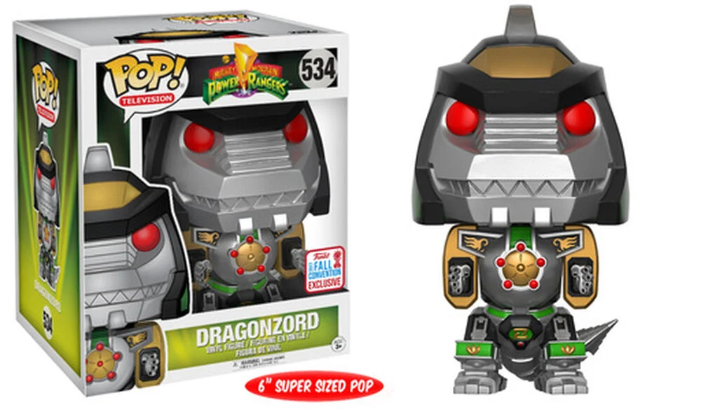Funko POP! Power Rangers 6" Dragonzord (GR) 534 (Exclusive) *Na zamówienie