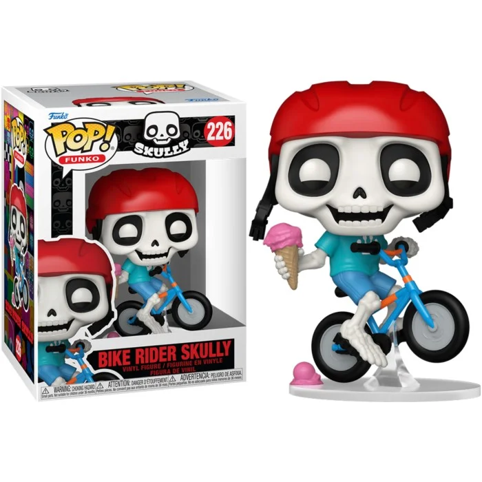 Funko POP! Skeleton Summer - Bike Rider Skully #226