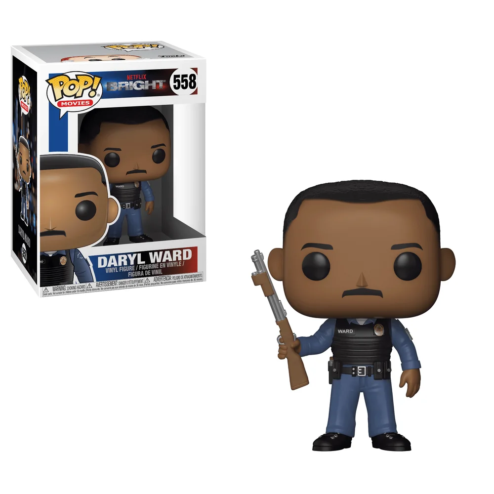 Funko POP! Bright S1- Daryl Ward w/ Chase 558 (Chase) *Na zamówienie