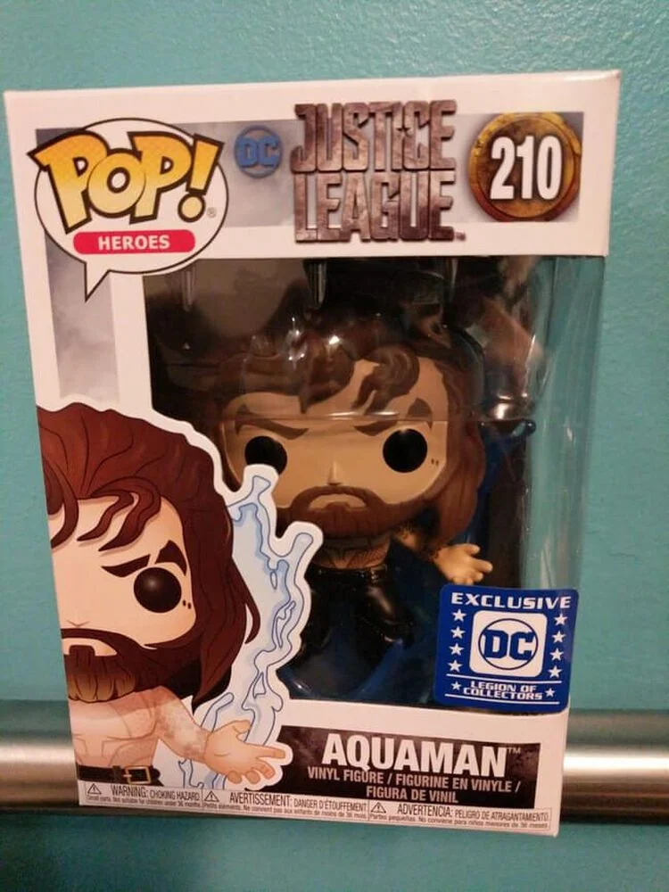 Funko POP! DC Comics Justice League Movie -Aquaman Shirtless 210 (Exclusive) *Na zamówienie