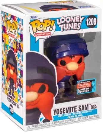 Funko POP! Looney Tunes Yosemite Sam Black Knight 2022 Fall Convention Special Edition #1209 *Uszkodzony box