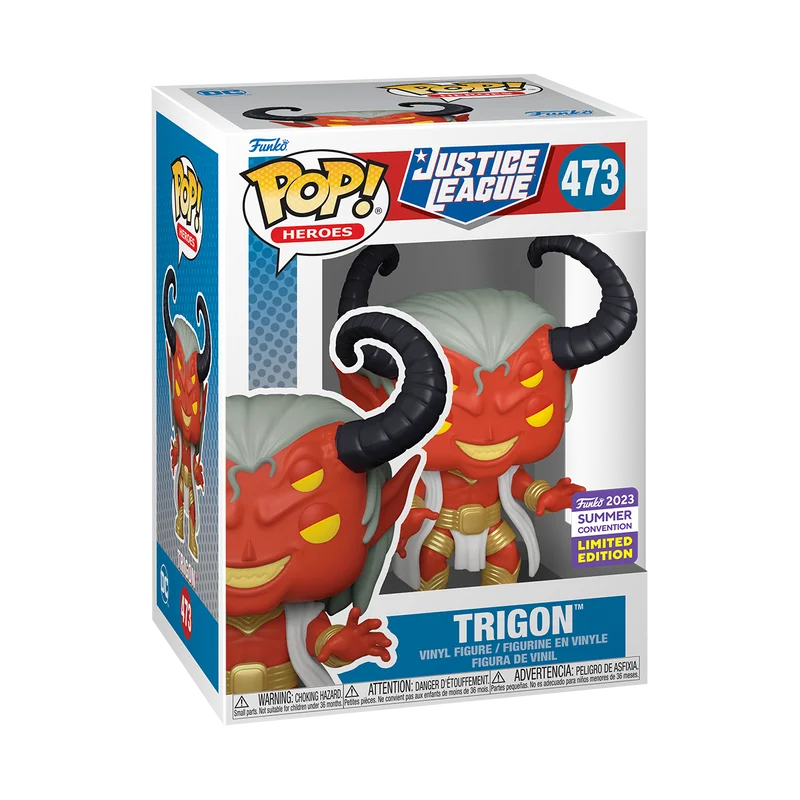 Figurka Funko POP! DC comics Trigon SDCC 2023 #473 – zdjęcie 2