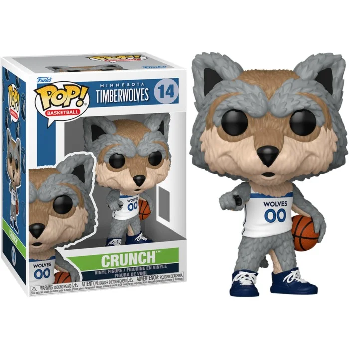 Funko POP! NBA Basketball Mascots - Crunch Minnesota Timberwolves #14