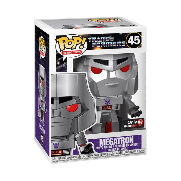 Funko POP! Transformers N4S GSB:TransformersVsGIJoe-MegatronW/MaceArm(POP) 45 (Exclusive) *Na zamówienie