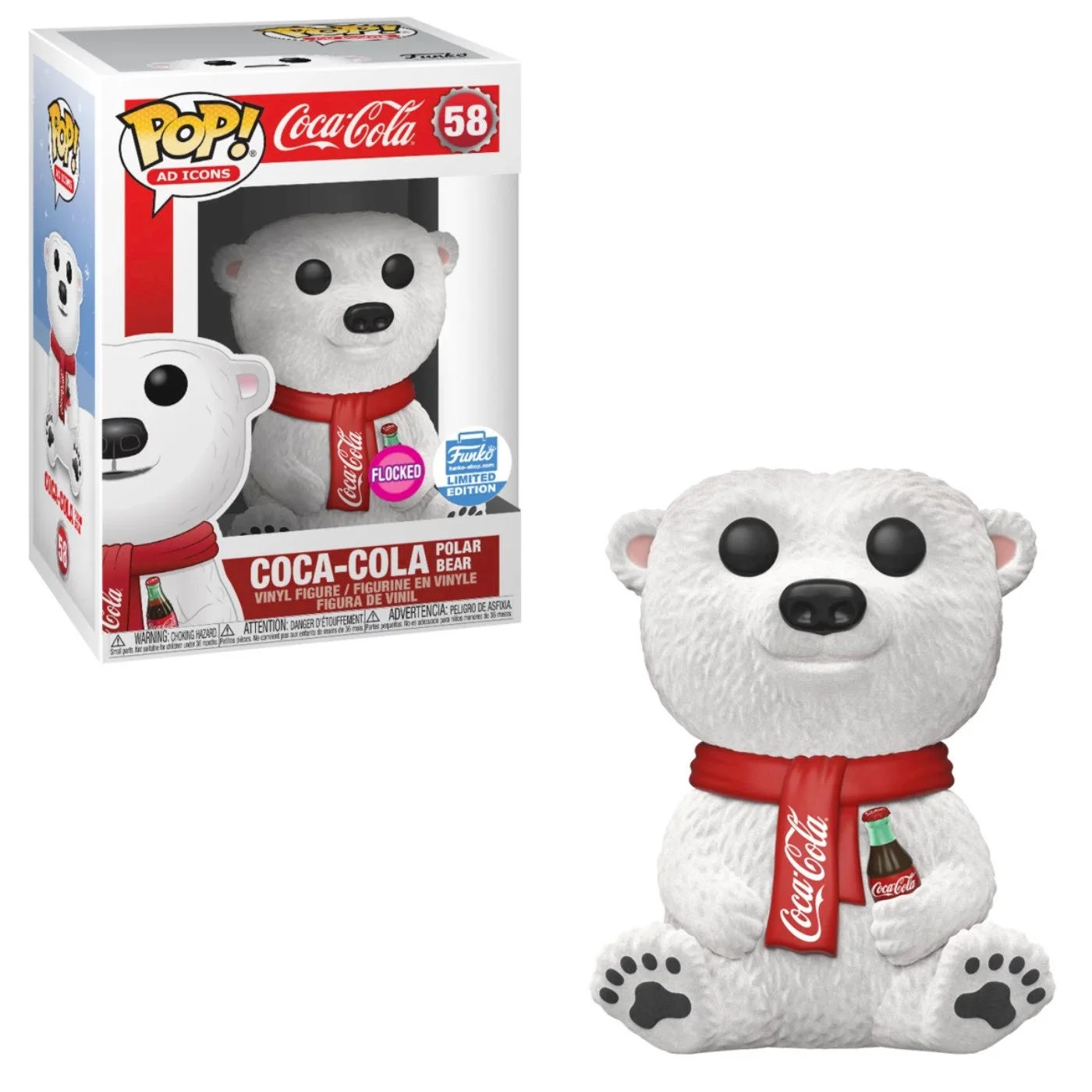 Figurka Funko POP Coca-Cola: Polar Bear 58 Funko exclusive *Na zamówienie