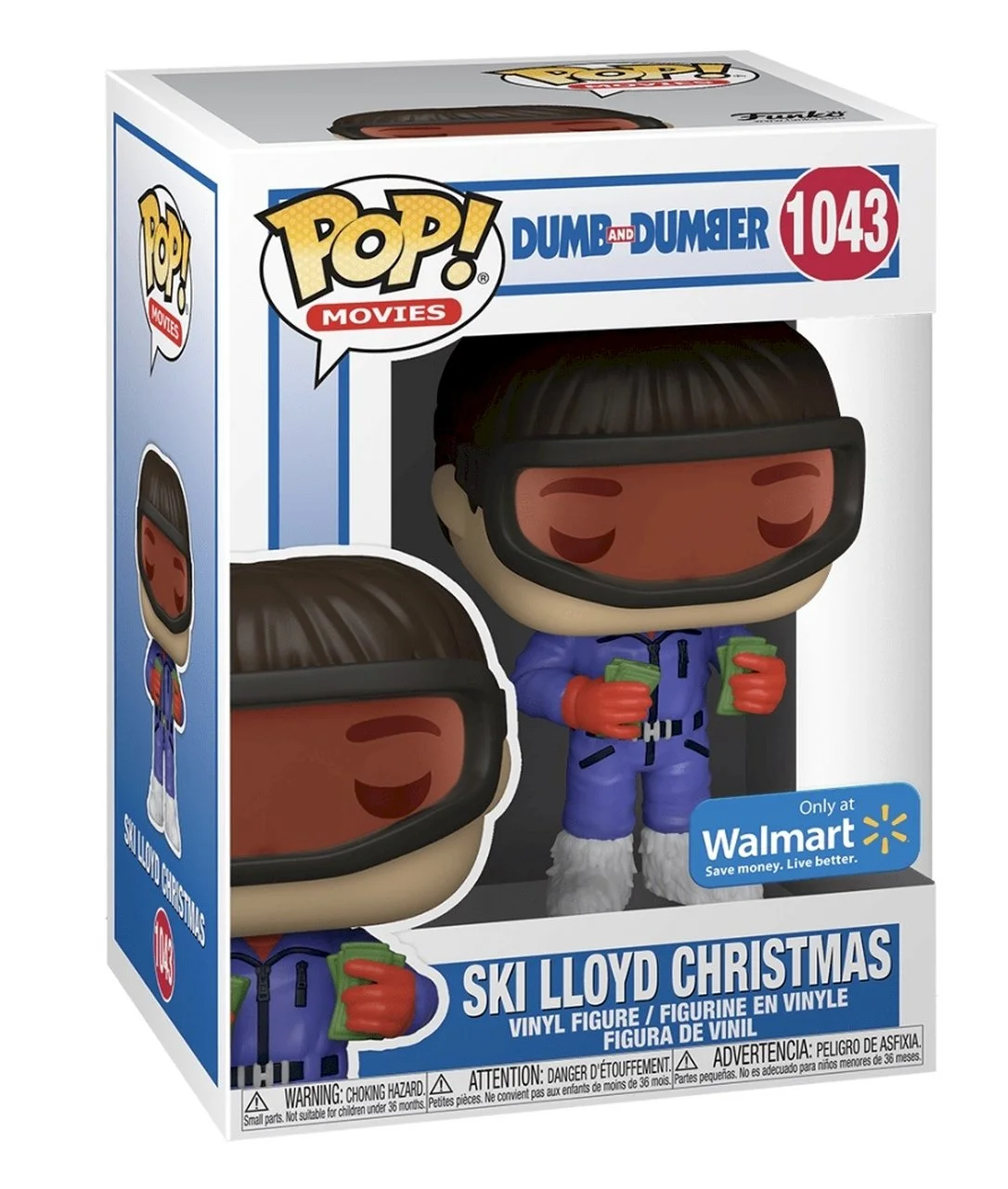 Figurka Dumb and Dumber Funko POP Lloyd Ski 1043 Walmart Exclusive – zdjęcie 3