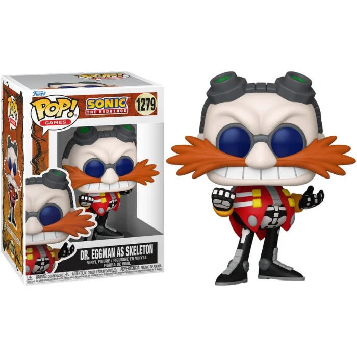 Funko POP! Sonic the Hedgehog - Dr. Eggman as Skeleton (Halloween) #1279