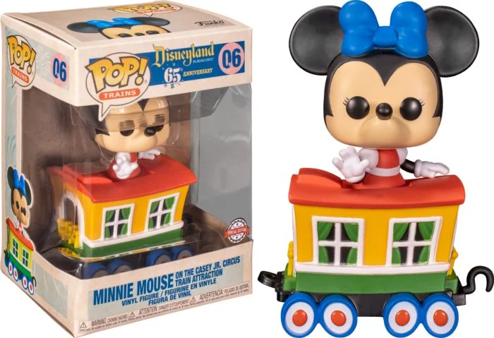 Figurka Disney Funko POP Minnie Mouse on the Casey Jr. Circus Train Attraction 06 Exc
