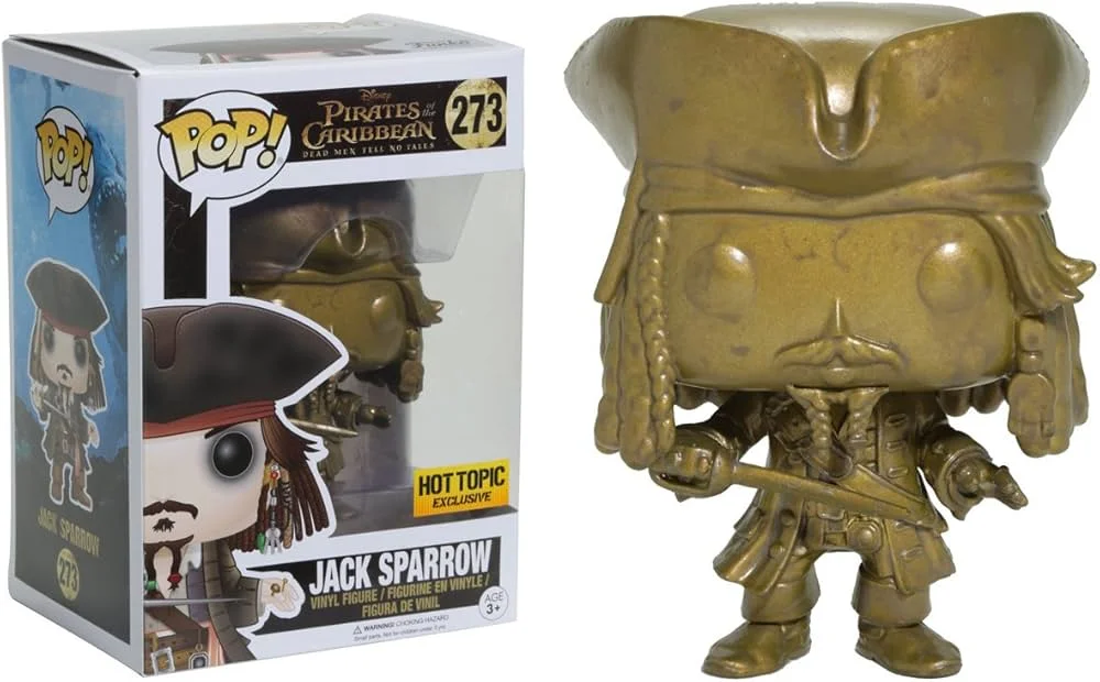 Figurka Funko POP Pirates Of The Carribean: Jack Sparrow 273 HotTopic Exclusive