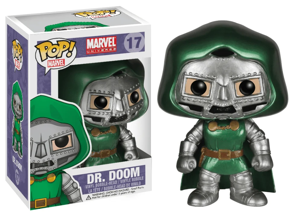 Funko POP! Marvel Marvel : Dr. Doom 17 (Metallic) *Na zamówienie