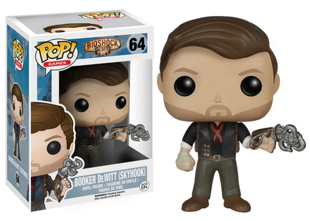 Funko POP! Bioshock Skyhook Booker DeWitt 64 *Na zamówienie