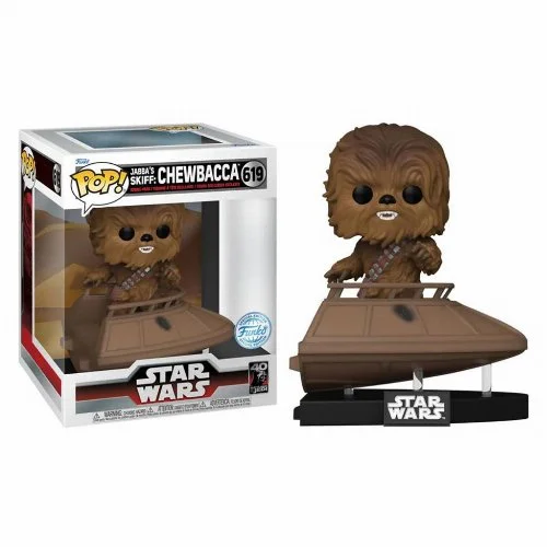 Figurka Funko POP! Deluxe: Star Wars - Chewbacca (Jabba's Skiff) 619 Special Edition