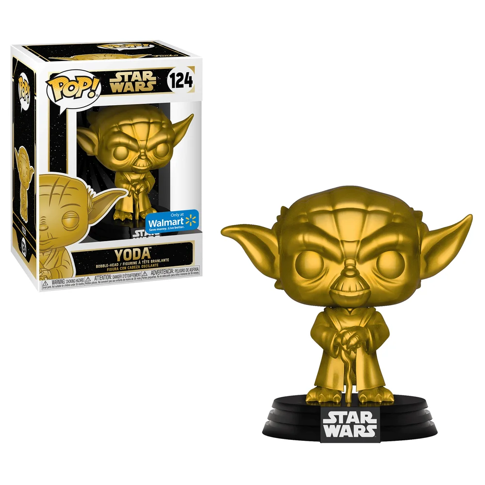 Funko POP! Star Wars Star Wars: Yoda (GP) (MT) 124 (Metallic) *Na zamówienie