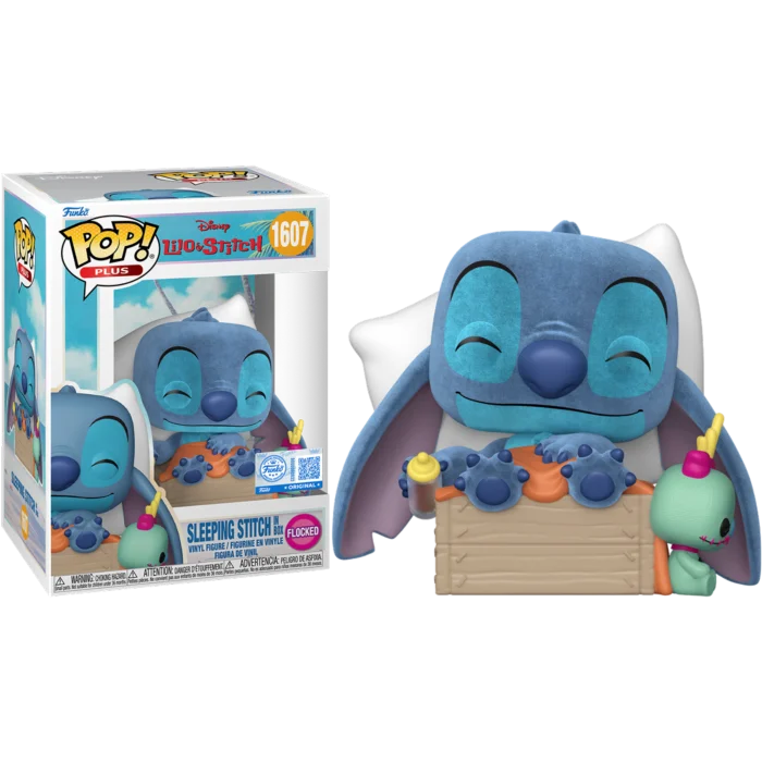 Figurka Funko POP! Lilo & Stitch - Sleeping Stitch in Box (Flocked) 1607
