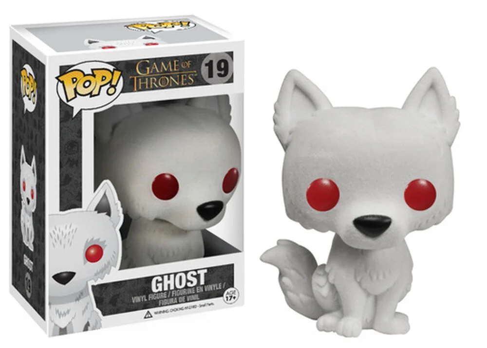 Funko POP! Game of Thrones Ghost 19 (Flocked) *Na zamówienie