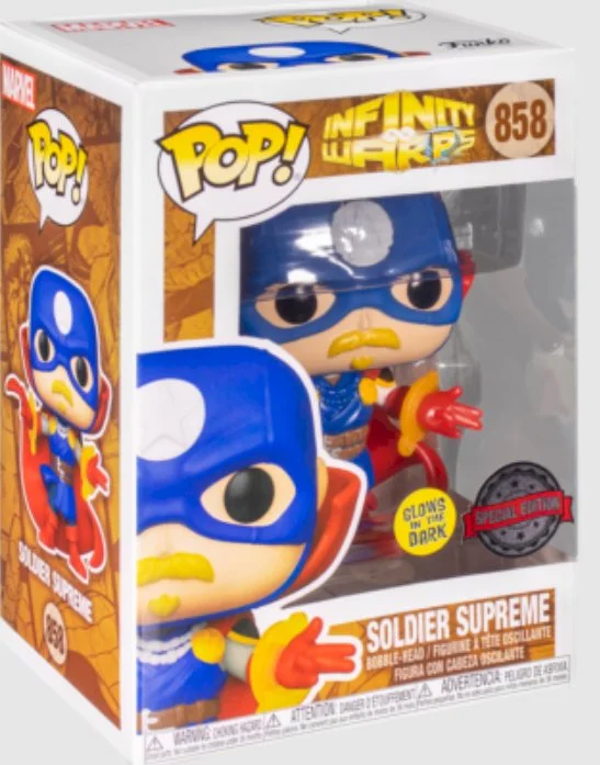 Figurka Infinity Warps Funko POP Soldier Supreme 858 Exc