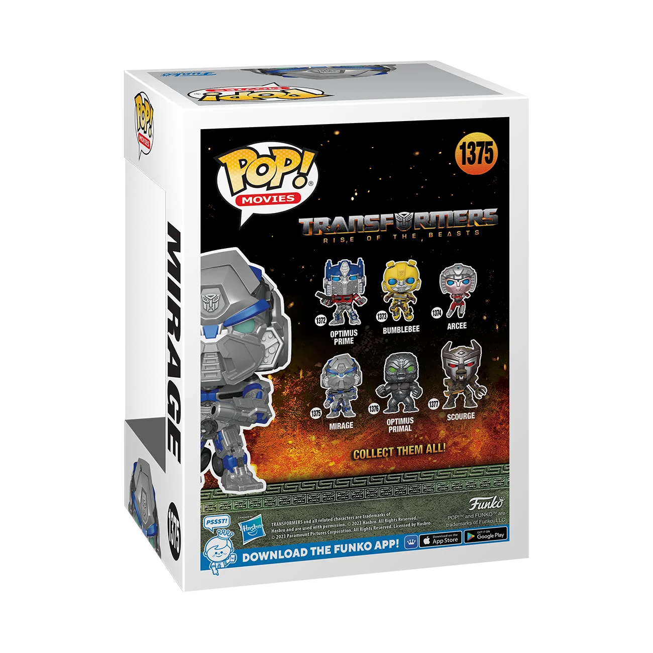Figurka Funko POP! Transformers-Mirage #1375 – zdjęcie 4