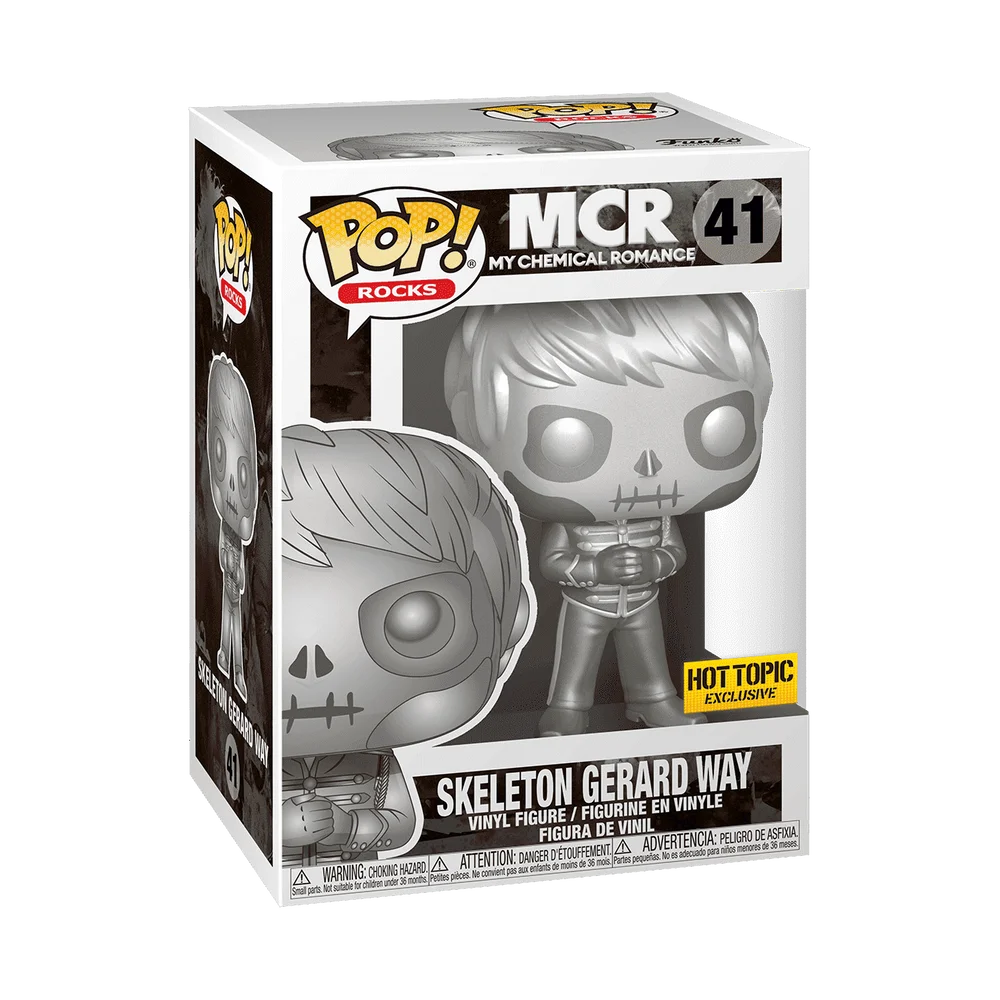Funko POP! My Chemical Romance Rocks: MCR- Gerard Way (MT/Platinum) 41 (Metallic) *Na zamówienie