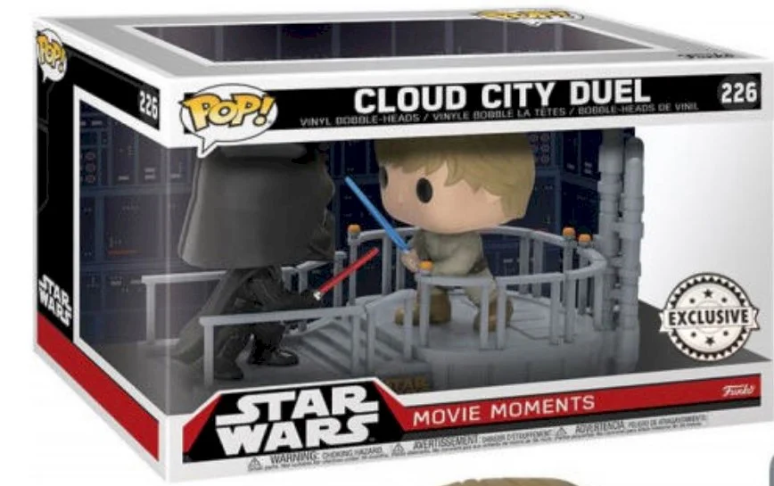 Figurka Funko POP! Star Wars zestaw 2 figurek set Star Wars Cloud City Duel Darth Vader & Luke Special Edition – zdjęcie 2