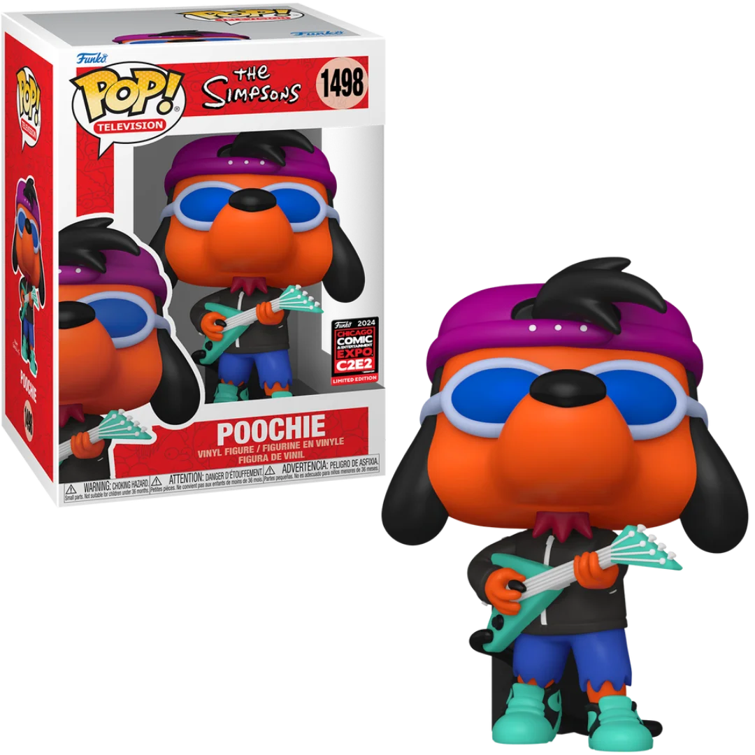 Figurka Funko POP! Television The Simpsons - Poochie (2024 Chicago Comic Expo)[C2e2] Special Edition #1498 *Na zamówienie