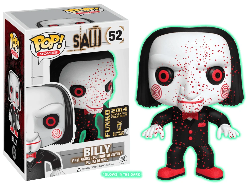 Funko POP! Saw Bloody Billy GLOW (SDCC14) 52 (SDCC) *Na zamówienie