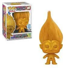 Figurka Funko POP! Trolls Gold Troll 08 Exclusive Diamond