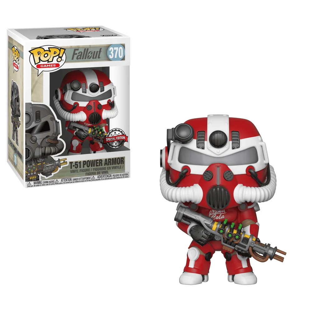 Funko POP! Fallout S2 - Power Armor (Nuka-Cola) 370 (Exclusive) *Na zamówienie