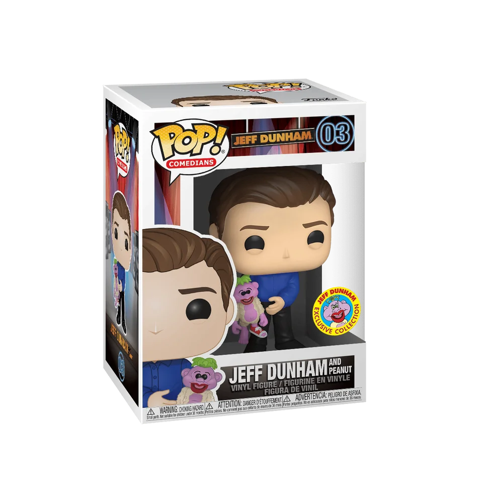 Funko POP! Jeff Dunham Comedians: Jeff Dunham w/Peanut 3 (Exclusive) *Na zamówienie