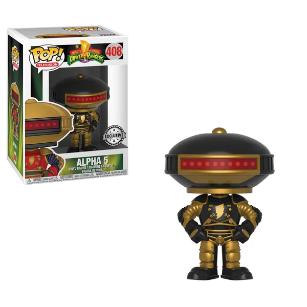 Funko POP! Power Rangers Alpha 5 (Gold & Black) 408 (Exclusive) *Na zamówienie