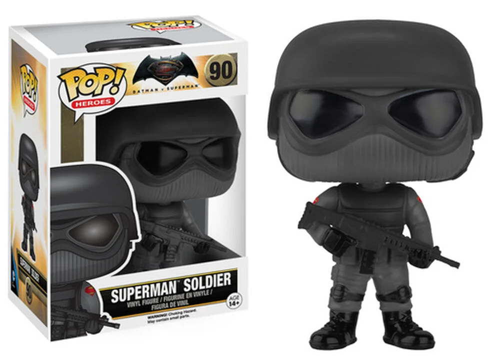 Funko POP! DC Comics BMvSM - Superman Soldier 90 *Na zamówienie