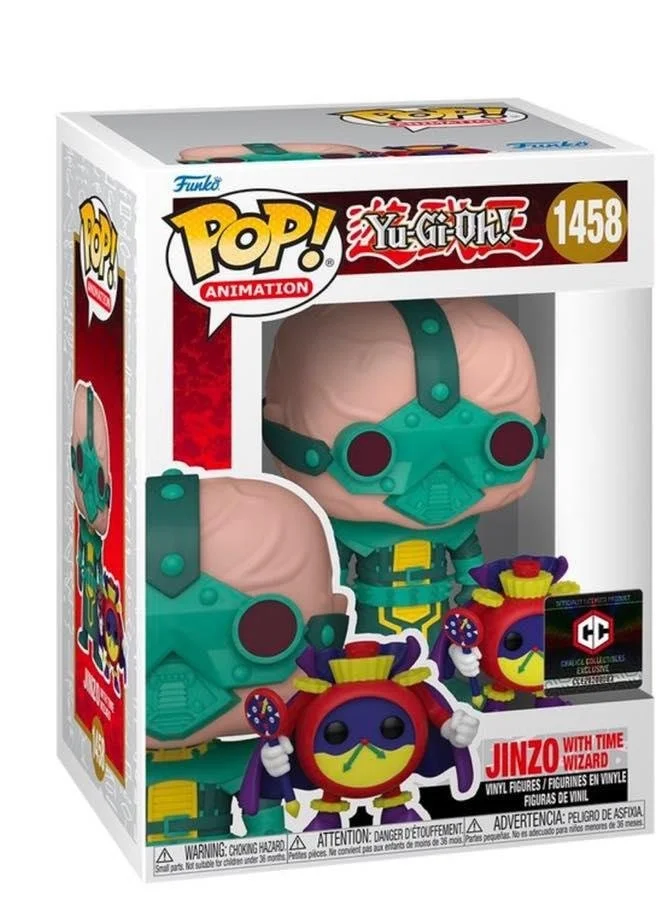 Figurka Funko POP! Yu-Gi-Oh! - Jinzo with Time Wizard Special Edition #1458 – zdjęcie 2