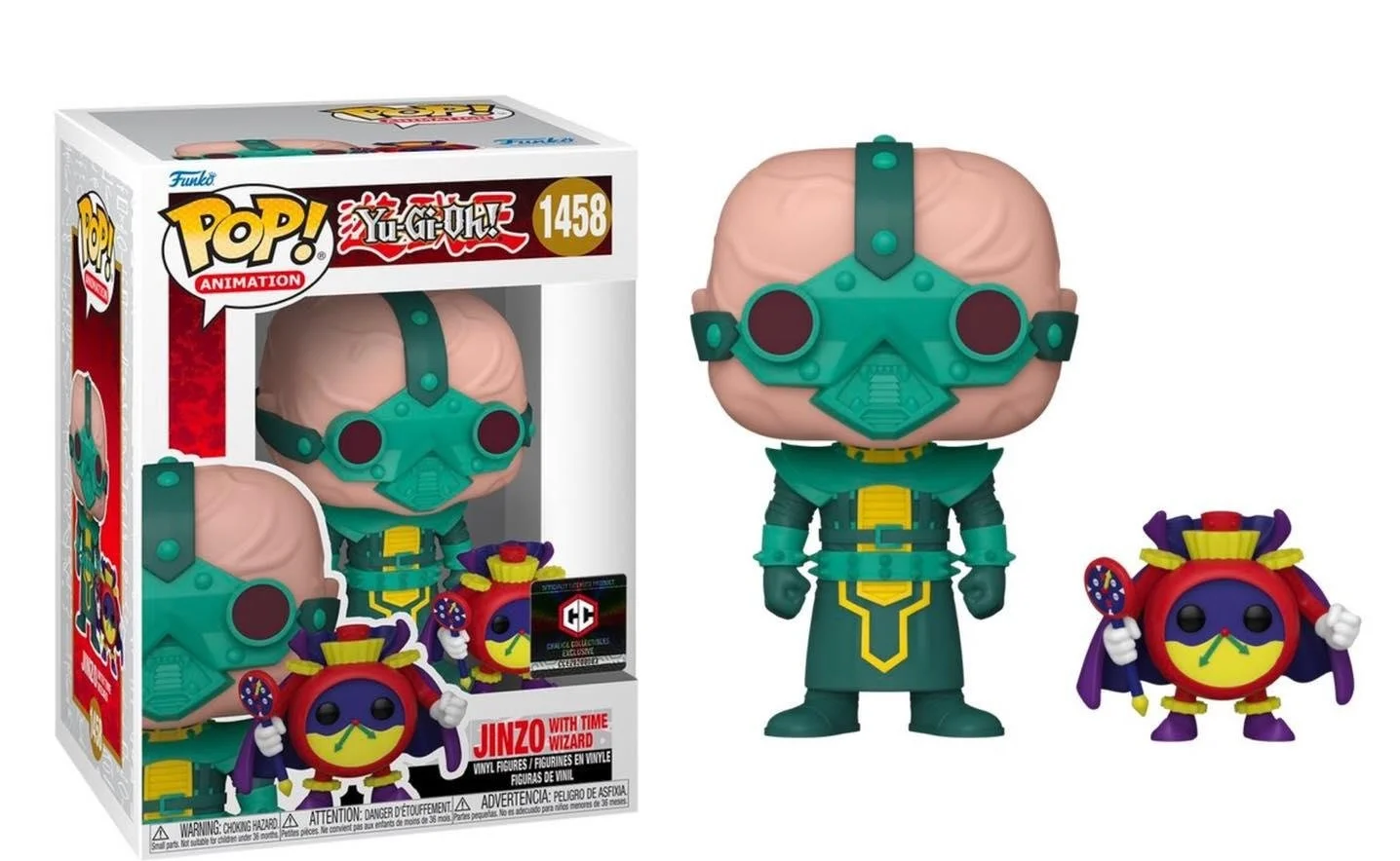 Figurka Funko POP! Yu-Gi-Oh! - Jinzo with Time Wizard 1458 Special Edition