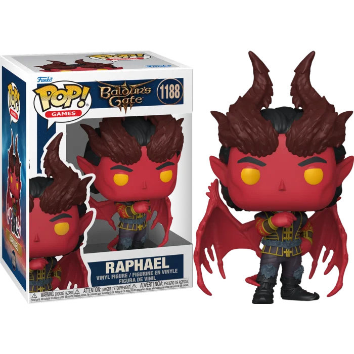 Figurka Funko POP! Baldur's Gate 3 - Raphael (Cambion Devil) #1188