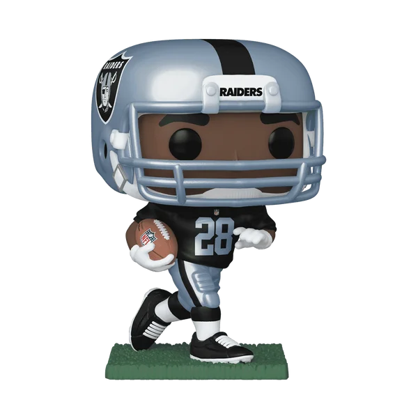Funko POP! NFL Josh Jacobs (Home Uniform) 165 (Metallic) *Na zamówienie