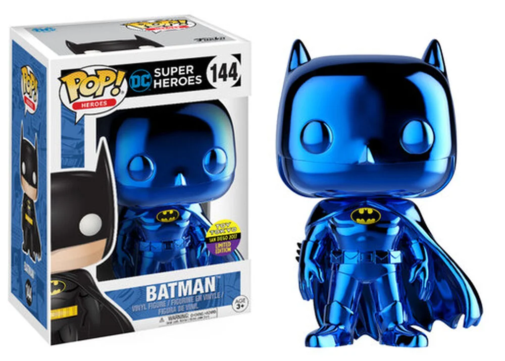 Funko POP! DC Comics Batman - Batman (CH)(BL) 144 (Exclusive) *Na zamówienie