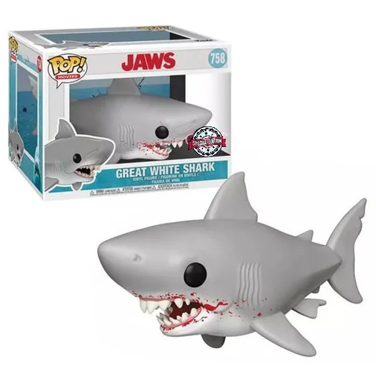 Figurka Funko POP! Jaws Great white Shark ( Bloody Variant ) Special Edition #758