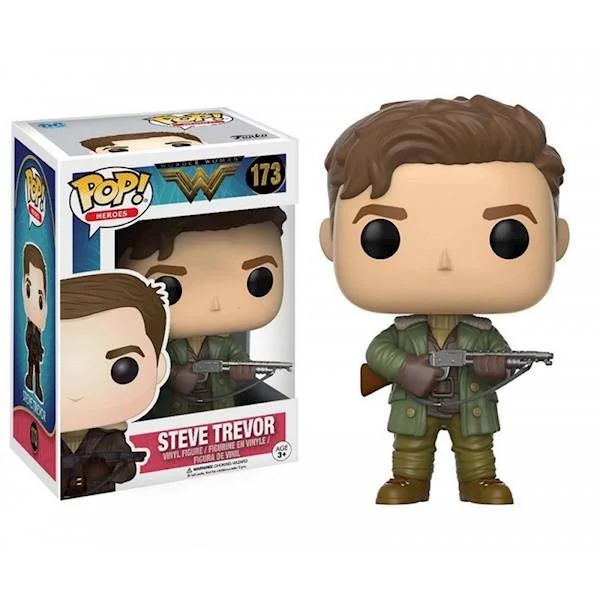 Figurka Funko POP Wonder Woman Steve Trevor 173 *Niewielkie uszkodzenie pudełka*